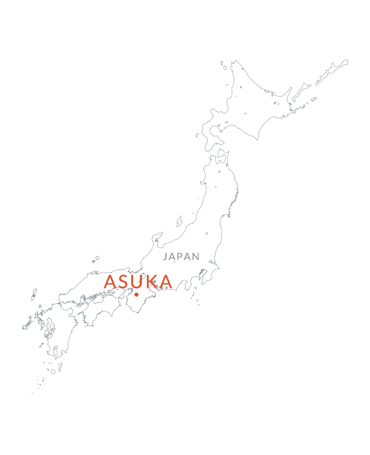Located near Osaka and Kyoto, Asuka, Yamato lies nestled within the heart of Nara.